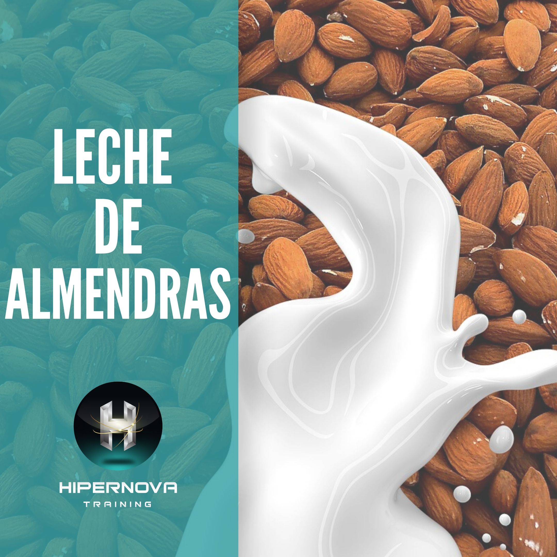 leche de almendras