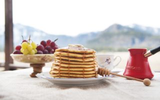 pancakes proteicos banana